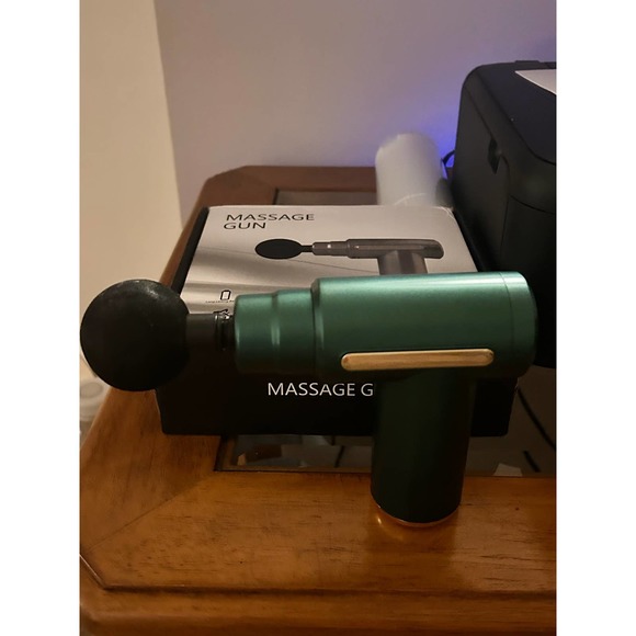 Small massage, gun, small, but mighty works as well as the big bulky handheld - Picture 10 of 11